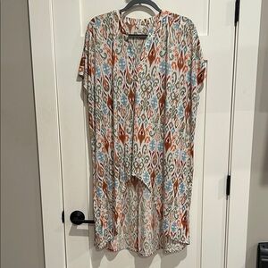 Cato Multicolor Patterned Tunic